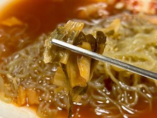클린24시간 올리브발효곤약면 시원김치면 1세트-(3봉) — 5점을 준 리뷰어가 2023년 12월 올린 사용 사진