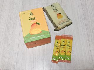 비타앤C 레몬맛, 망고맛 — 4.5점을 준 리뷰어가 2021년 4월 올린 사용 사진