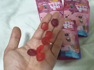 [팔도] 잔망루피젤리 믹스베리맛 42g 8개 — 4점을 준 리뷰어가 2022년 2월 올린 사용 사진