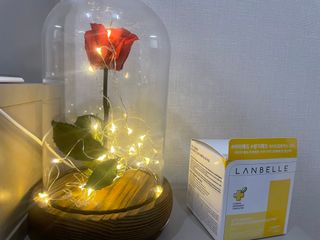 랑벨 비타 에너지 잡티 앰플 패드 65매 (투명하고 밝은 얼굴 광채패드) — 5점을 준 리뷰어가 2022년 6월 올린 사용 사진