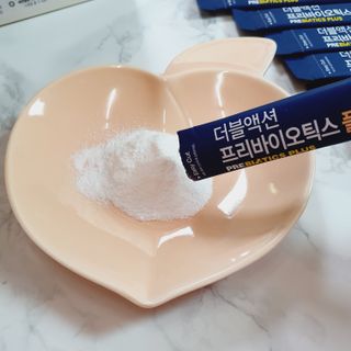 메이준뉴트리 더블액션 프리바이오틱스 플러스+ — 5점을 준 리뷰어가 2021년 4월 올린 사용 사진
