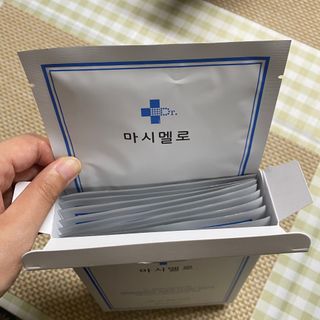 닥터마시멜로 닥터마스멜로 마블러스 아쿠아 클리닉 마스크 — 4점을 준 리뷰어가 2021년 5월 올린 사용 사진