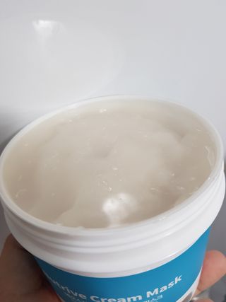 약손명가코스메틱 에오스보떼 뉴트리브 크림 마스크 솔트 500ml — 5점을 준 리뷰어가 2022년 1월 올린 사용 사진