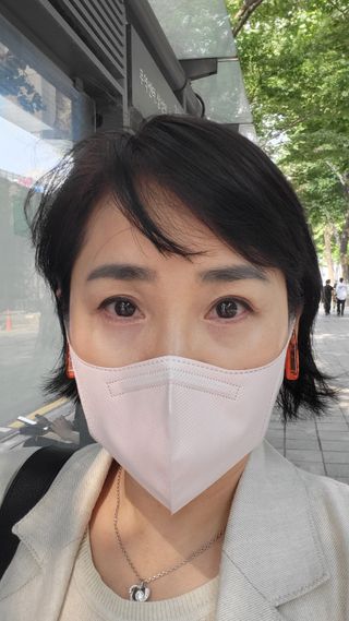케이파이 항균 마스크 [케이파이] 항균 마스크 60매입 (개별 포장) 숨쉬기 편하여, 야외에서 운동할 때 사용이 편합니다. — 5점을 준 리뷰어가 2022년 7월 올린 사용 사진