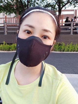 어치제작소 MaskSir Fusion Mask — 4점을 준 리뷰어가 2022년 5월 올린 사용 사진