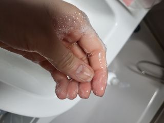 나노힐 아미노 샴푸 300ml — 5점을 준 리뷰어가 2023년 4월 올린 사용 사진