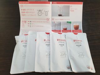 클린24시간 1BOX(5포) + 전용보틀(500ml) — 4점을 준 리뷰어가 2023년 6월 올린 사용 사진