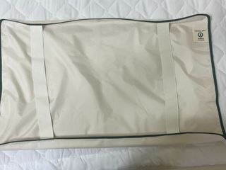 의식주의 비건 인증 오가닉 순면 베개 커버 레이어 커플 세트 — 5점을 준 리뷰어가 2023년 3월 올린 사용 사진