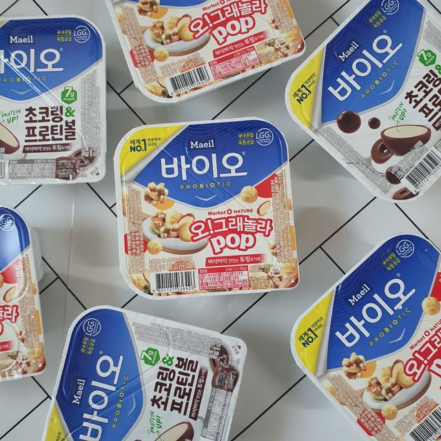 LIVE 매일바이오 토핑요거트 리뷰 사진
