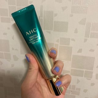 [NEW 탄력유턴 아이크림] AHC 유스 래스팅 리얼 아이크림 포 페이스 — 5점을 준 리뷰어가 2021년 1월 올린 사용 사진