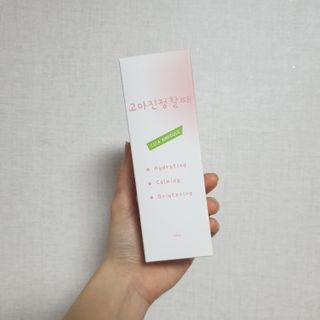 [시카앰플] 묘오한 고마진정할때 진정 스프레이 앰플 150ml — 3점을 준 리뷰어가 2021년 3월 올린 사용 사진