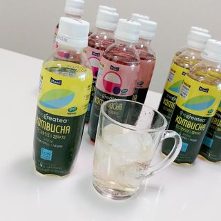 더그레잇티 콤부차 [매일유업] 더그레잇티 44kcal 콤부차 300ml *12개입 (오리지널 6개+베리리치 6개) — 5점을 준 리뷰어가 2023년 7월 올린 사용 사진