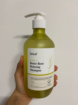 달리프 클로렐라 베러 루트 릴렉싱 샴푸 500ml — 5점을 준 리뷰어가 2021년 6월 올린 사용 사진