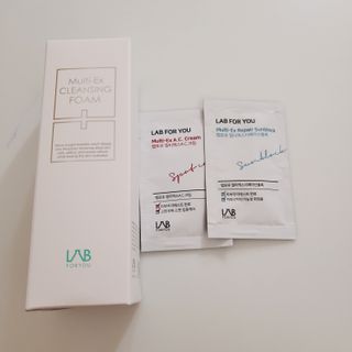 LAB FOR YOU 멀티엑스클렌징폼 — 5점을 준 리뷰어가 2022년 7월 올린 사용 사진