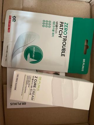닥터플리너스 제트 큐어 크림 30ml + 제로 트러블 패치 9EA — 4점을 준 리뷰어가 2022년 3월 올린 사용 사진