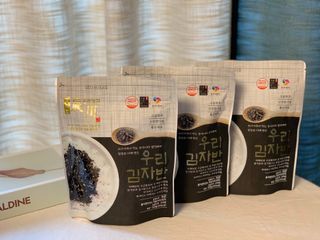 광천우리맛김 우리집밥도둑 맛있는광천김 우리김자반 50g 5봉 — 4.5점을 준 리뷰어가 2021년 11월 올린 사용 사진