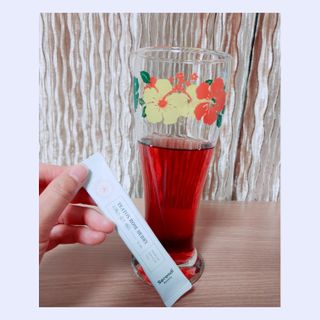 세렌디뷰티_이너뷰티 티톡스 로즈 베리 — 5점을 준 리뷰어가 2021년 3월 올린 사용 사진