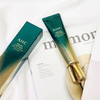 [NEW 탄력유턴 아이크림] AHC 유스 래스팅 리얼 아이크림 포 페이스 — 5점을 준 리뷰어가 2021년 1월 올린 사용 사진