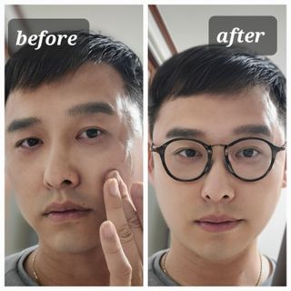 산다화 비타민C 화이트닝 크림 — 5점을 준 리뷰어가 2023년 4월 올린 사용 사진