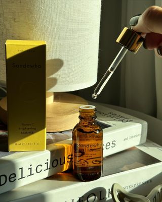 스킨큐어 산다화 비타민c 화이트닝 에센스 30ml — 5점을 준 리뷰어가 2023년 12월 올린 사용 사진