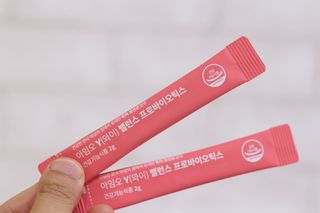 아임오 Y와이 밸런스 프로바이오틱스 30포 — 5점을 준 리뷰어가 2021년 11월 올린 사용 사진