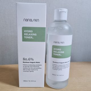 나나스킨 하이드로릴렉싱토너 — 5점을 준 리뷰어가 2021년 3월 올린 사용 사진
