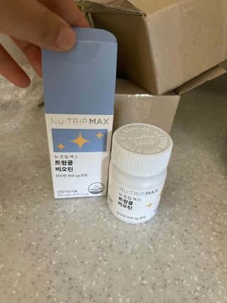 뉴트립맥스(NUTRIPMAX) 뉴트립맥스 트윙클 비오틴 400mg 30정 1개월분 — 5점을 준 리뷰어가 2021년 7월 올린 사용 사진