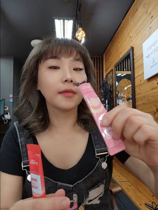 인디닥터 면역 생생 핑크 이뮨 젤리 + 타이탄 BCAA 프로틴 젤리스틱 — 5점을 준 리뷰어가 2022년 5월 올린 사용 사진