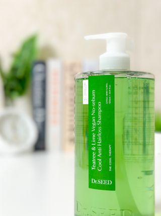 닥터시드 티트리 앤 라임 비건 지성케어 쿨 탈모 샴푸 (1000ml) — 5점을 준 리뷰어가 2024년 4월 올린 사용 사진