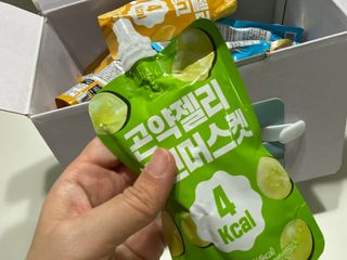 참앤들황토농원 10가지 맛, 입맛대로 스페셜하게~ 가볍게 한 포 땡! 곤약젤리 스페셜 패키지 130ml x 30포 — 5점을 준 리뷰어가 2022년 12월 올린 사용 사진