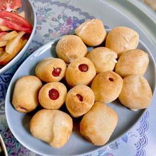 Dog&Ball 독앤볼 [Dog&Ball] 미니찹쌀볼도그 찹쌀치즈볼 — 5점을 준 리뷰어가 2021년 8월 올린 사용 사진
