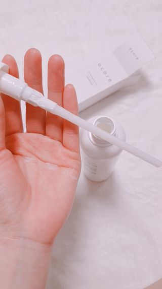 어코어 데미지케어 컨디셔너 — 5점을 준 리뷰어가 2021년 3월 올린 사용 사진