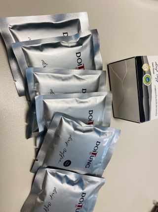 도이퉁 드립백 커피 60g 다크로스트 미디움로스트 — 4점을 준 리뷰어가 2021년 2월 올린 사용 사진
