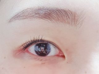 피비에스코리아 [오마이셀프] 셀프 속눈썹펌 키트 뷰러펌 파마 세트 — 4.5점을 준 리뷰어가 2021년 11월 올린 사용 사진