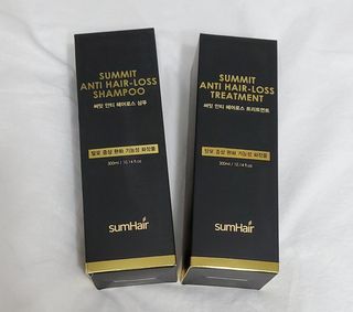 썸헤어 / SUMHAIR 썸헤어  써밋 안티 헤어로스 샴푸+트리트먼트 — 5점을 준 리뷰어가 2021년 5월 올린 사용 사진