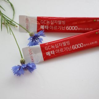 메타아르기닌 GC녹십자웰빙 메타 아르기닌 6000 플러스 오르니틴 — 5점을 준 리뷰어가 2022년 5월 올린 사용 사진