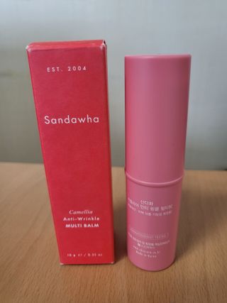 스킨큐어 산다화 카멜리아 안티 링클 멀티밤 — 4점을 준 리뷰어가 2023년 2월 올린 사용 사진