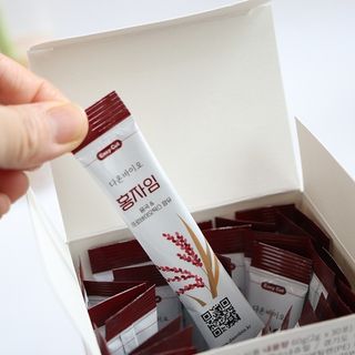 하루 1포로 콜레스테롤, 유산균, 고역가 소화효소까지 한번에 섭취! 다온바이오 홍자임 1개월분(30포) — 5점을 준 리뷰어가 2022년 11월 올린 사용 사진