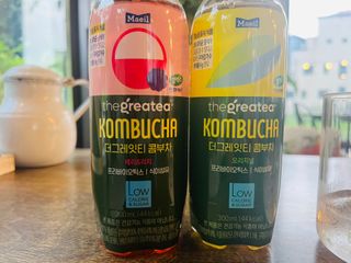 더그레잇티 콤부차 [매일유업] 더그레잇티 44kcal 콤부차 300ml *12개입 (오리지널 6개+베리리치 6개) — 4점을 준 리뷰어가 2023년 7월 올린 사용 사진