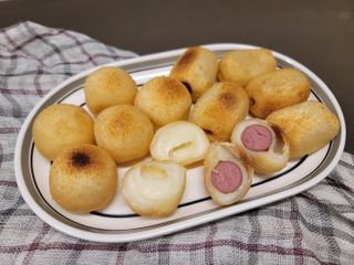 Dog&Ball 독앤볼 [Dog&Ball] 미니찹쌀볼도그 찹쌀치즈볼 — 5점을 준 리뷰어가 2021년 12월 올린 사용 사진