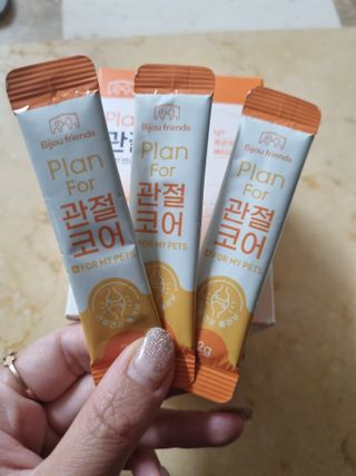 비쥬프렌즈 플랜 포 관절코어 — 5점을 준 리뷰어가 2022년 9월 올린 사용 사진