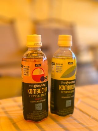 더그레잇티 콤부차 [매일유업] 더그레잇티 44kcal 콤부차 300ml *12개입 (오리지널 6개+베리리치 6개) — 5점을 준 리뷰어가 2023년 8월 올린 사용 사진