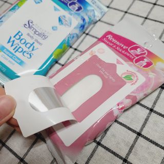 [심플리티] 한 장으로 향기롭게, 산뜻하게 바디시트 2종 + 랜덤향1개 총 3팩구성 — 5점을 준 리뷰어가 2021년 5월 올린 사용 사진