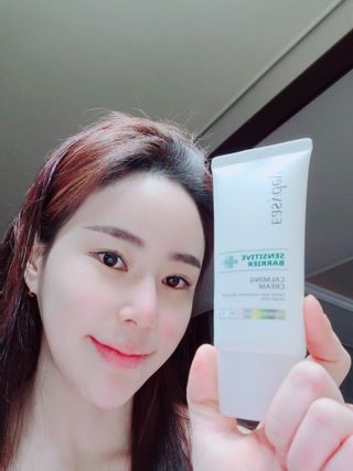 이지듀 RX 센시티브 베리어 카밍크림 — 5점을 준 리뷰어가 2021년 6월 올린 사용 사진