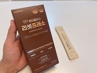 [경남제약헬스케어] 케어플러스 다이어트 리셋프레소 (30ml X 10포) 1개 — 4.5점을 준 리뷰어가 2024년 9월 올린 사용 사진