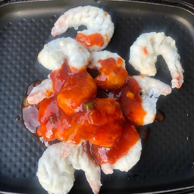 새콤달콤한 쓰촨식 칠리새우 리뷰 사진