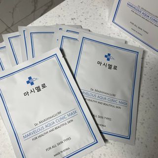 닥터마시멜로 닥터마스멜로 마블러스 아쿠아 클리닉 마스크 — 5점을 준 리뷰어가 2021년 3월 올린 사용 사진