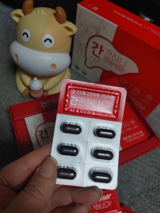 이지헬스 간편하니 [1개월 분  60정] — 4.5점을 준 리뷰어가 2021년 1월 올린 사용 사진