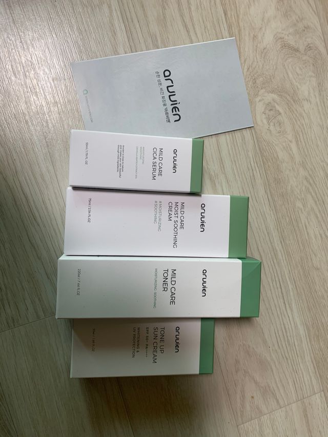 아르비엔 마일드케어 비건 시카세럼 리뷰 사진