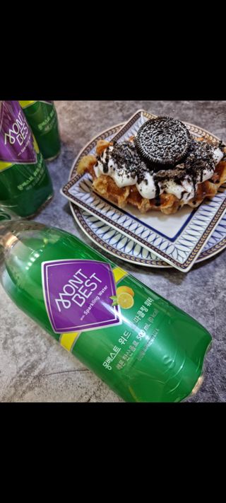 몽베스트 Montbest with Sparkling water Lemon OR Lime 20병(랜덤) — 5점을 준 리뷰어가 2021년 10월 올린 사용 사진